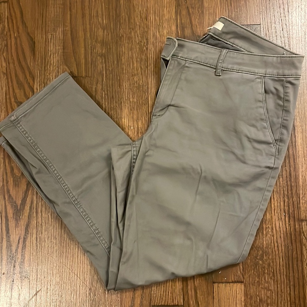 Gray Loft chino, Marisa fit, size 12P